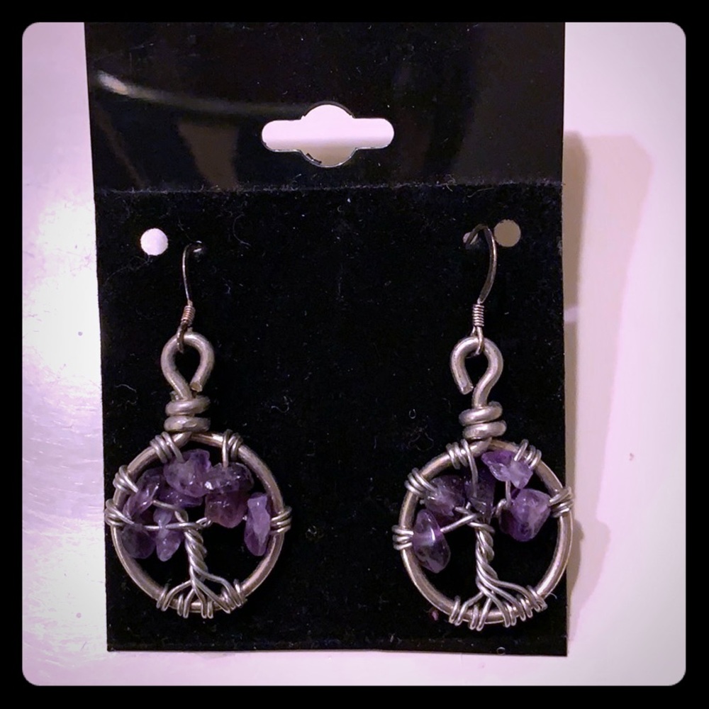 Tree of Life Dangle Earrings